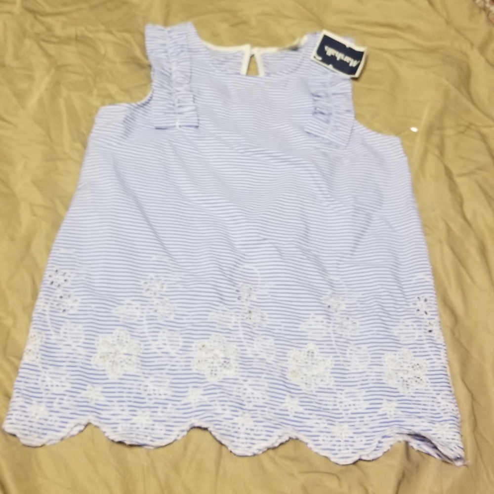 Lace embroidered blouse